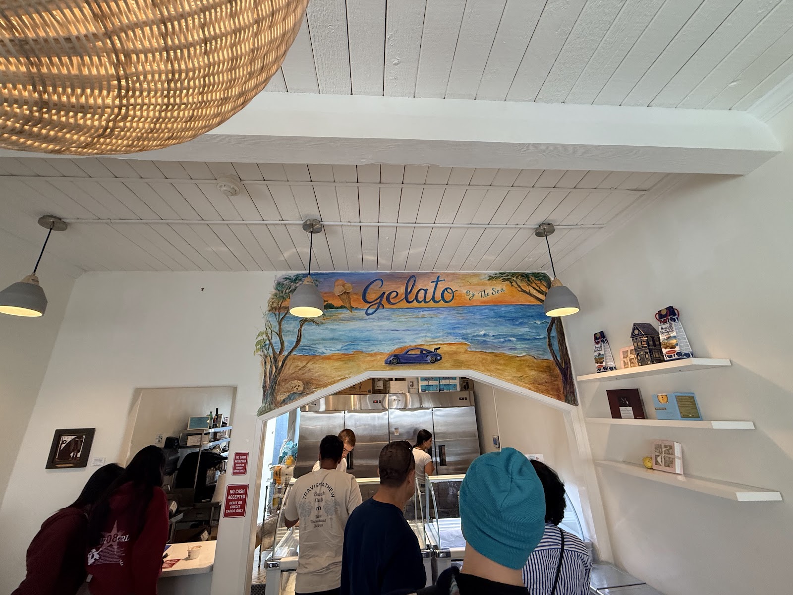 User photo of the colorful gelato display case